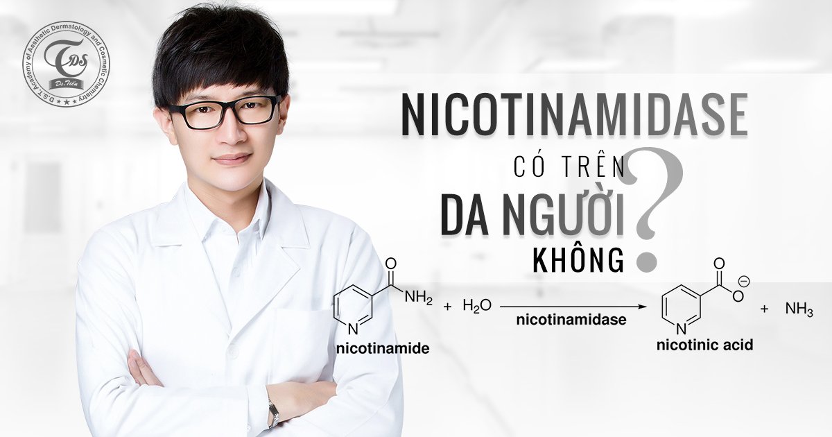 Nicotinamidase có trên da người hay không?